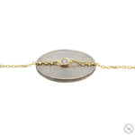 Diamond Bezel Necklace  70331 - Image 5