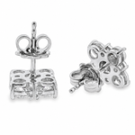 Diamond Cluster Square Studs 70739