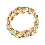 Diamond Miami Cuban Link Ring 64199