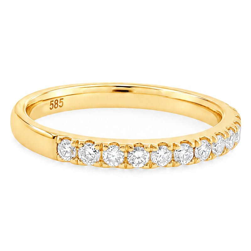 Diamond Row Eternity Ring, view 2