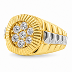 Diamond Timepiece Ring in 18K gold, view 5