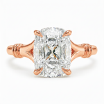 Diana Old Mine Cushion Engagement Ring 71670