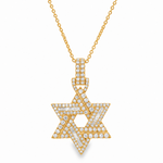 Divine Light David Star Necklace 71831