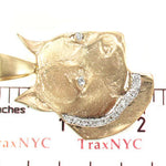 Dog Yellow Gold Diamond Pendant 26817 - Image 11
