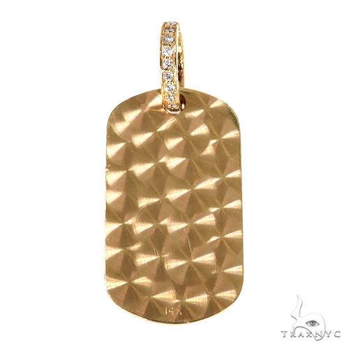 Dog Tag Diamond Frame Photo Pendant 67906 - Image 4