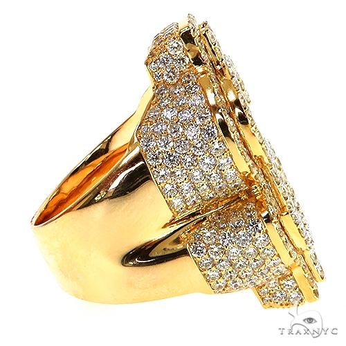 Dollar Sign Diamond Ring | TraxNYC