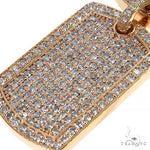 Double Dog Tag Diamond Pendant 68255 - Image 3