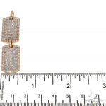 Double Dog Tag Diamond Pendant 68255 - Image 5