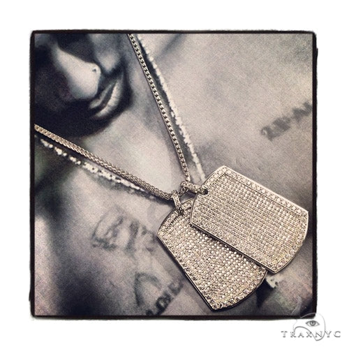 Double Dog Tag Pendant Set 35981 - Image 3