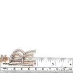 Double Initial Pendant With Flower Bale 66660 - Image 6