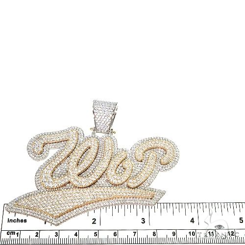 Double Layer Diamond Pendant 67062 - Image 5