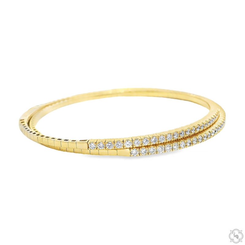Double Row Diamond Tennis Bracelet 70706 - Image 3