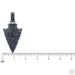 Double Side Arrowhead Pendant .925 Silver 70831 - Image 5