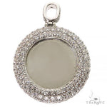 Double Side Spinning Diamond Photo Pendant (Lab) 68527 - Image 4