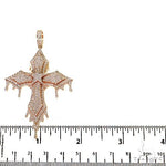 Drip Cross Diamond Pendant 69693 - Image 5