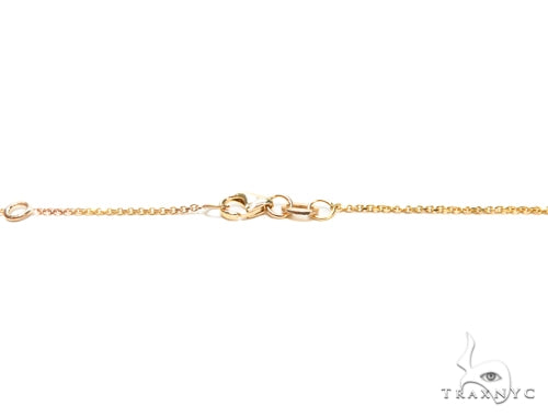 Double Cute Heart Diamond Necklace 40808 - Image 6