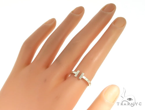 Double T Gold Fashion Ring 45476 - Image 5