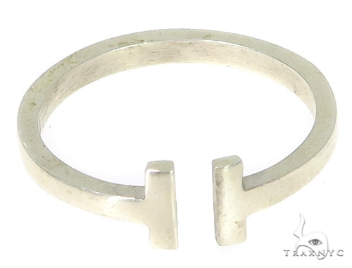 Double T Gold Fashion Ring 45476 - Image 2