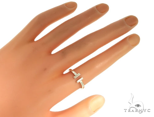 Double T Gold Fashion Ring 45476 - Image 4