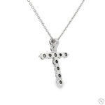 Black Diamond Cross Pendant Set 70899