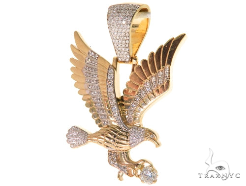 Eagle Diamond Pendant 57658 - Image 3