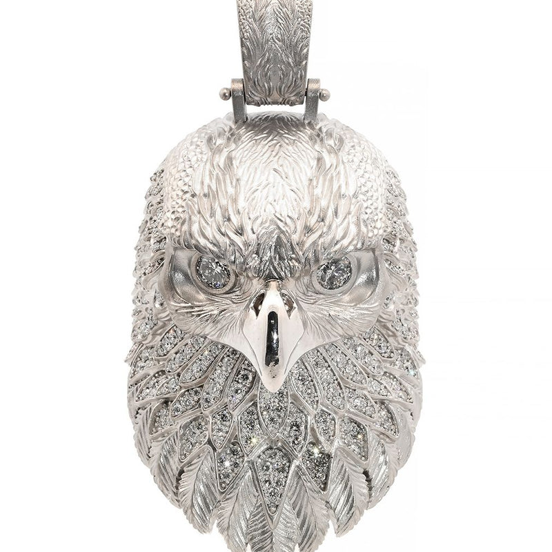 Eagle Head Diamond Pendant 68807 - Image 1