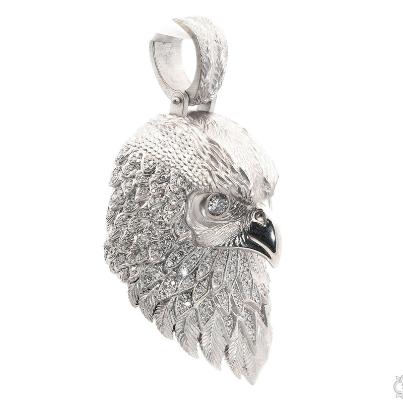 Eagle Head Diamond Pendant 68807 - Image 2
