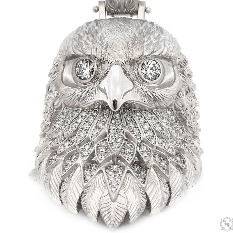 Eagle Head Diamond Pendant 68807 - Image 3
