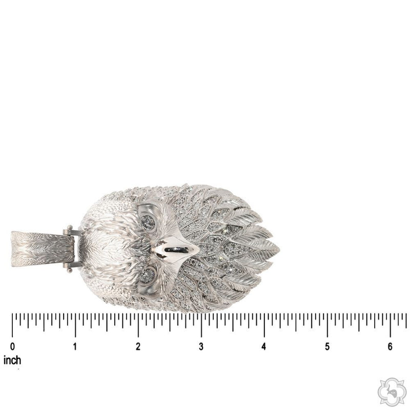 Eagle Head Diamond Pendant 68807 - Image 7