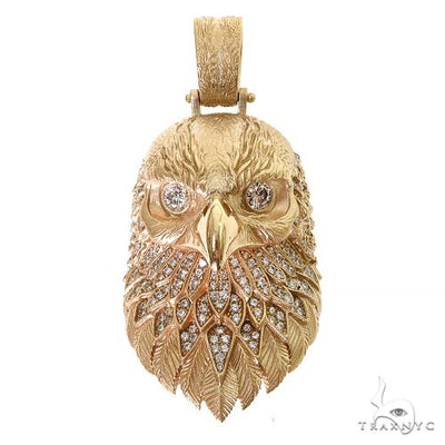 Eagle Head Diamond Pendant Small 69918 - Image 1