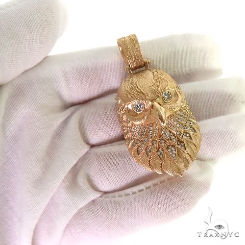 Eagle Head Diamond Pendant Small 69918 - Image 7