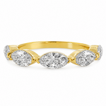 East-West Marquise Luxe Band 71602