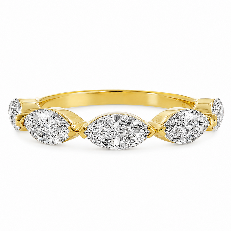 East-West Marquise Luxe Band 71602