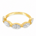 East-West Marquise Luxe Band 71602