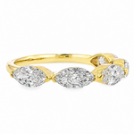 East-West Marquise Luxe Band 71602