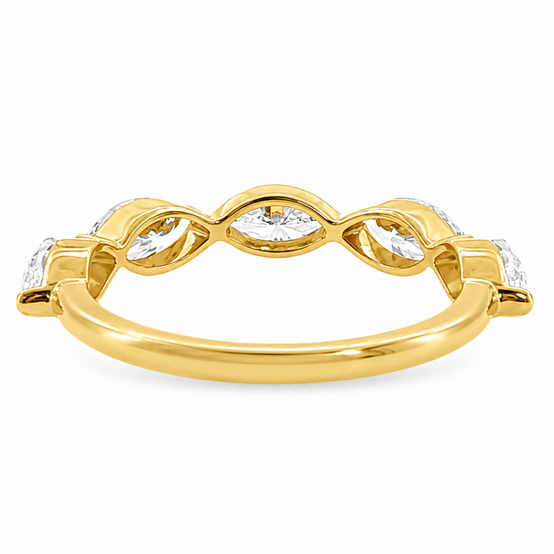 East-West Marquise Luxe Band 71602