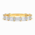 East West Baguette Wedding Band 71768