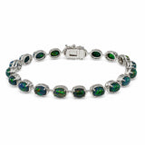 14K Gold Eclipse Opal Link Bracelet 71384