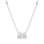 Eclipse Pear & Oval Necklace 71511
