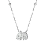 Eclipse Pear & Oval Necklace 71511