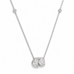 Eclipse Pear & Oval Necklace 71511