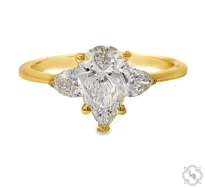 Elegant Pear Shape Diamond Ring 70287 - Image 1