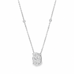 Elite Oval Diamond Necklace 71547