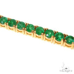 Emerald 20 Pointer Tennis Bracelet 67489 - Image 3