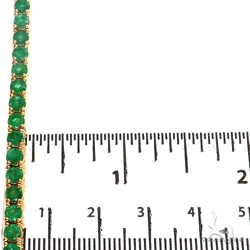 Emerald 20 Pointer Tennis Bracelet 67489 - Image 6