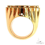 Emerald Cut Diamond Cross Ring (Lab) 68786 - Image 5