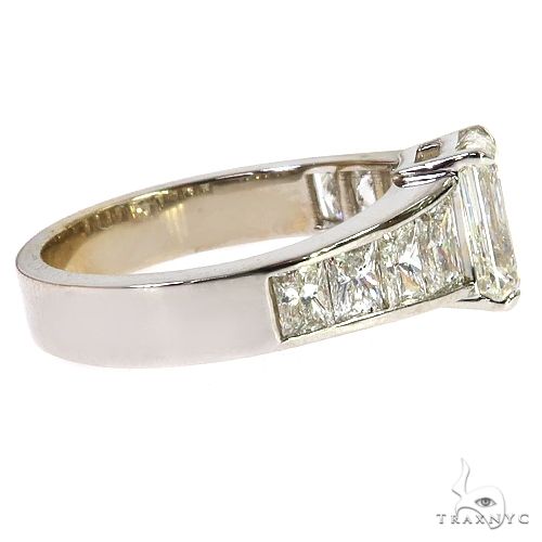 Emerald Cut Diamond Engagement Ring 68179 - Image 3