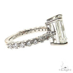 Emerald Cut Diamond Engagement Ring 69069 - Image 3
