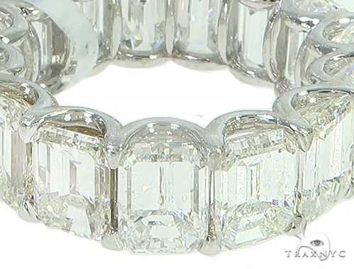 Emerald Cut Diamond Eternity Ring 65913 - Image 3