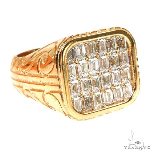 Emerald Cut Diamond Ring 67537 - Image 2